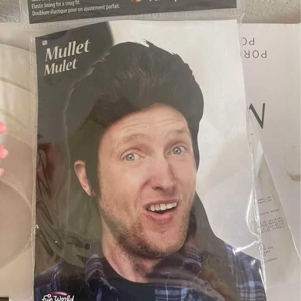 Mullet Wig